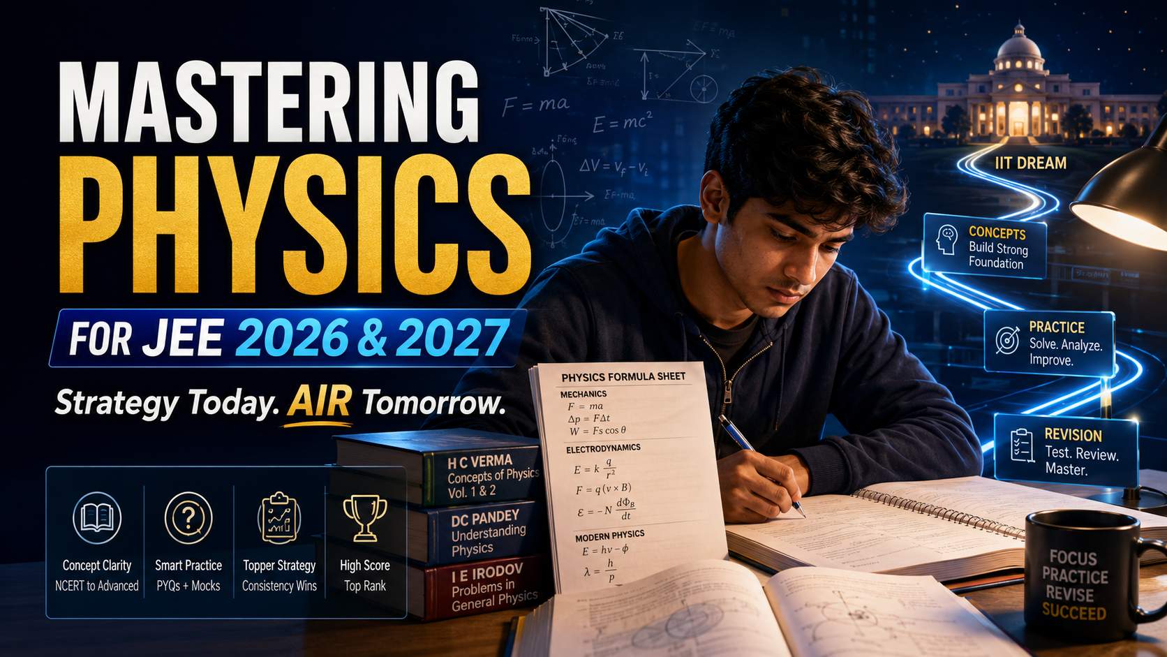 Physics strategy for JEE Main and Advanced